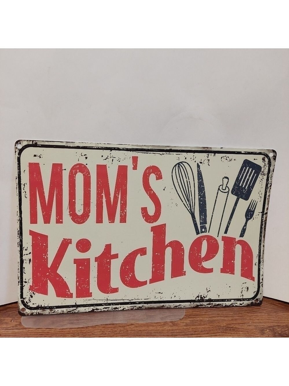 "Mom's Kitchen" Laminate Sign